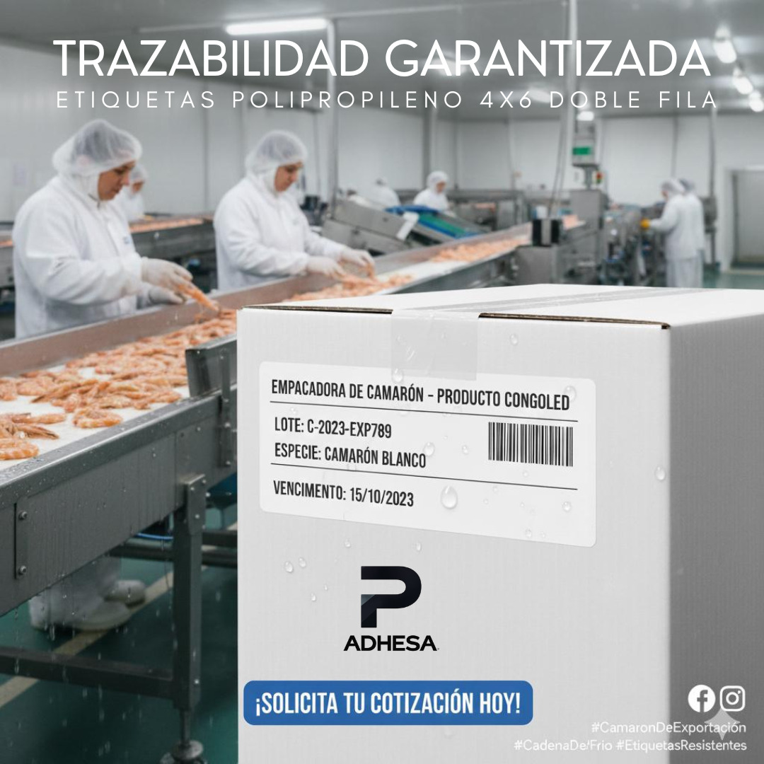 Etiquetas Productos Congelados